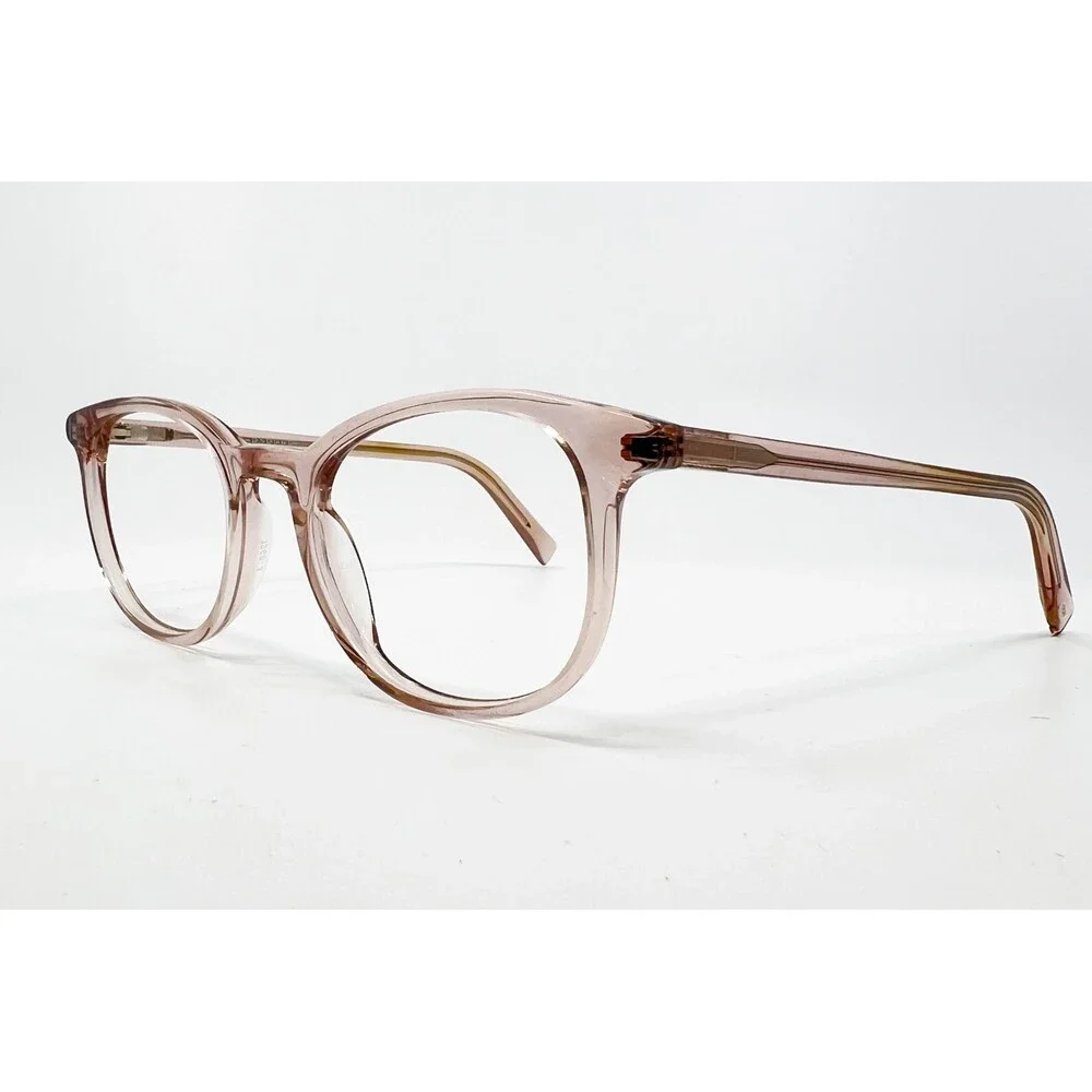 Warby Parker Durand Eyeglasses Womens Pink Clear Frame 48-18-142 Medium